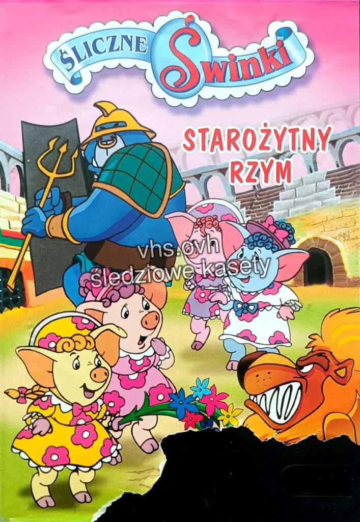 DVD047 Śliczne świnki: Starożytny Rzym
