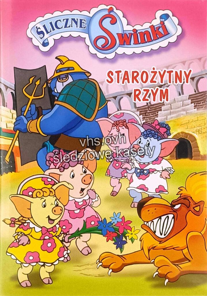 DVD047 Śliczne świnki: Starożytny Rzym